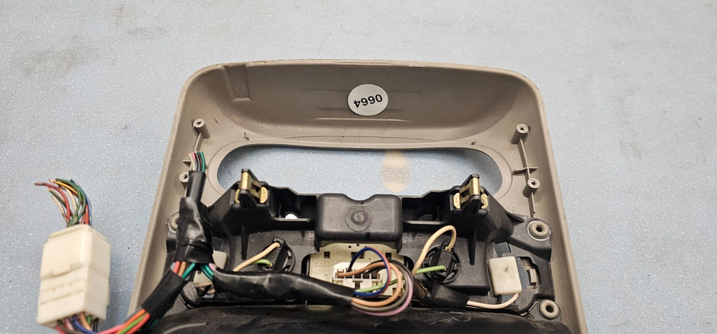 🔥01-07 Toyota Sequoia Overhead Console Dome Map Light Lamp Sunroof Assembly Tan
