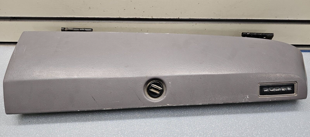 🔥81-93 Dodge Ramcharger W350 D150 D250 350 GLOVE BOX Storage Compartment Gray