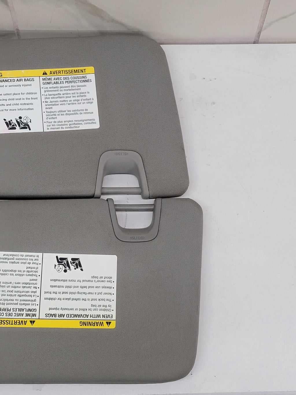 🔥2013-2018 Nissan Altima Sedan sun visor sunvisors SET  Gray