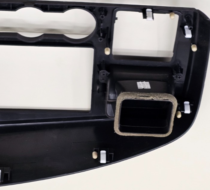 🔥05-07 Ford F250 Dash Instrument Cluster Speedometer Bezel Trim Panel Black C23