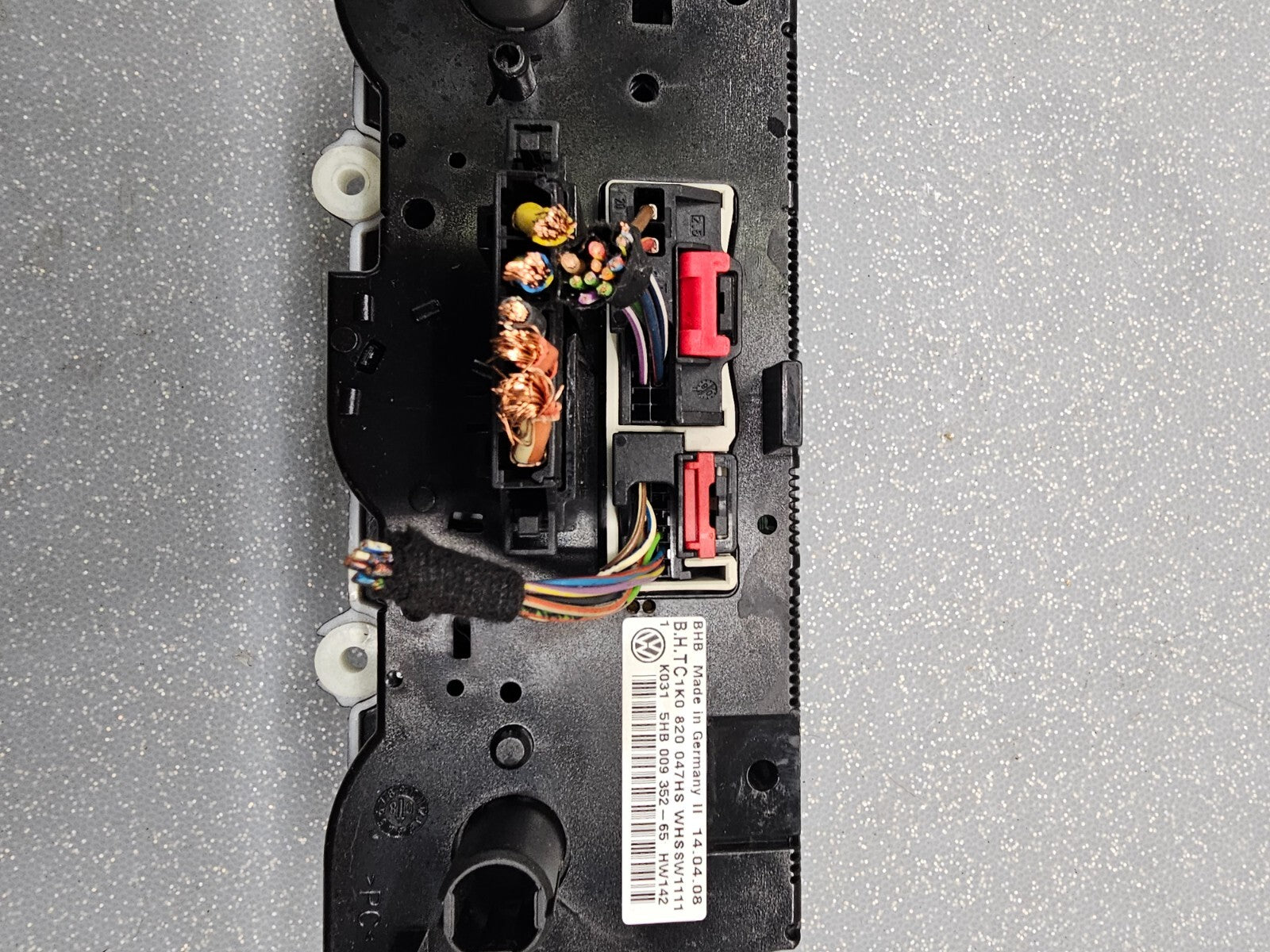 🔥05-09 JETTA PASSAT GOLF DASH AC HEATER CLIMATE TEMPERATURE CONTROL CONDITIONER