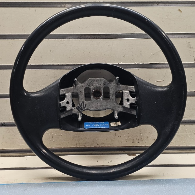 🔥1997-2003 Ford F-150 Leather Steering Wheel Cruise Dash Assembly Black
