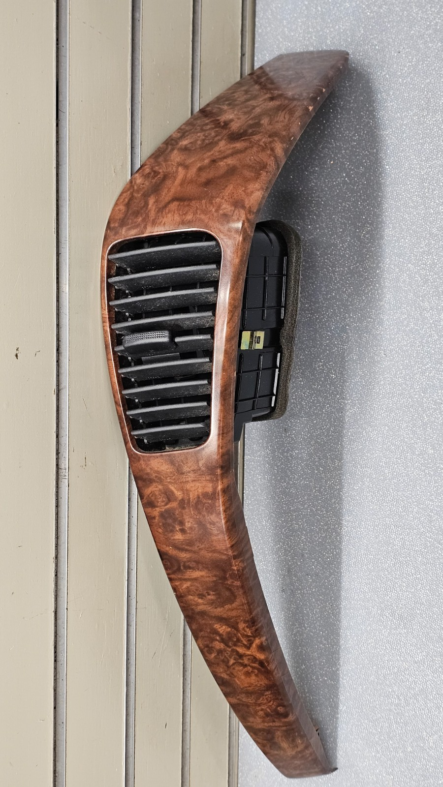 🔥03-06 KIA SORENTO CENTER DASH RIGHT PASSENGER A/C AIR VENT HEATER PANEL WOOD