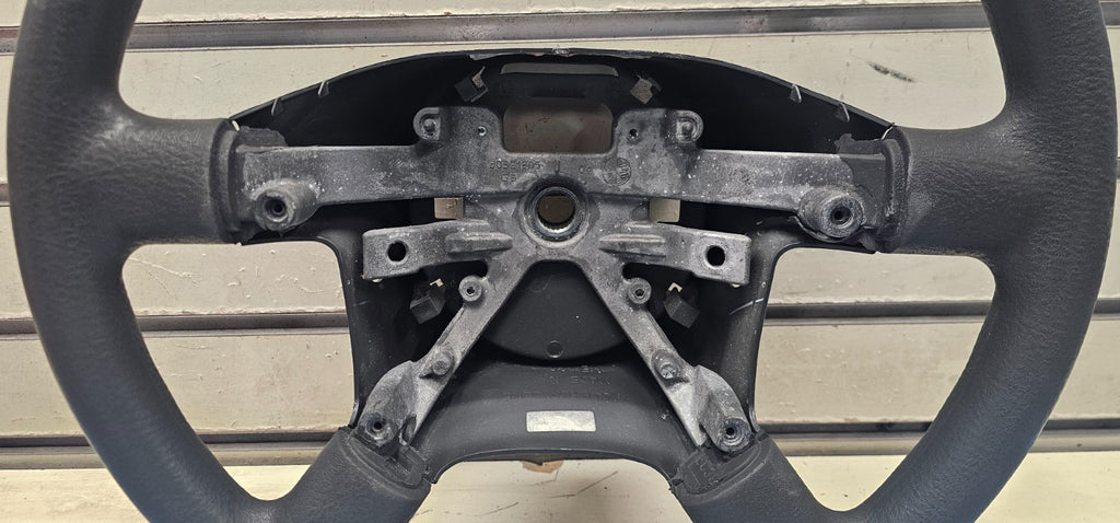 🔥02-05 Ford Explorer Steering Wheel Leather CRUISE CONTROL Assembly Black OEM