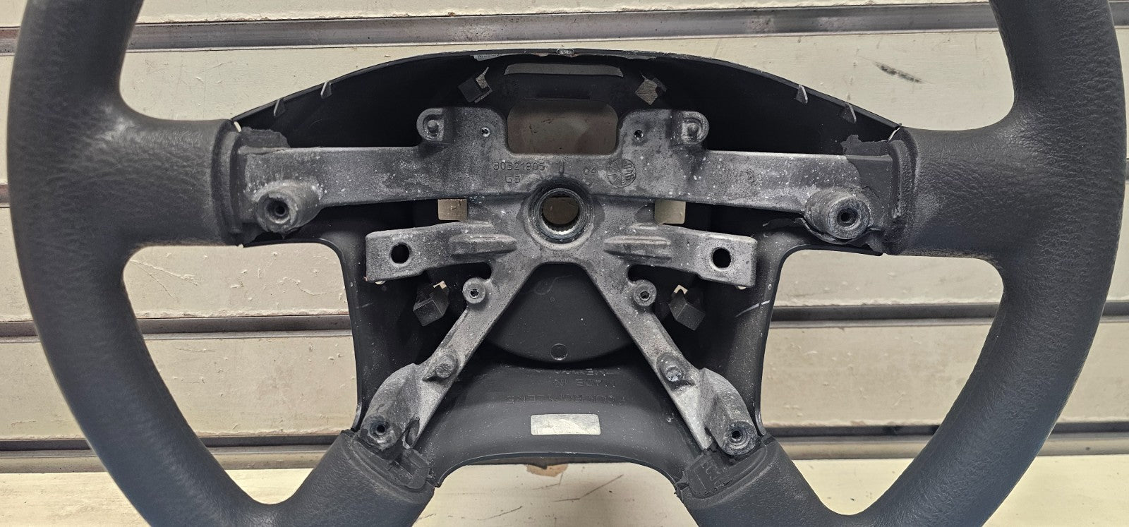 🔥02-05 Ford Explorer Steering Wheel Leather CRUISE CONTROL Assembly Black OEM