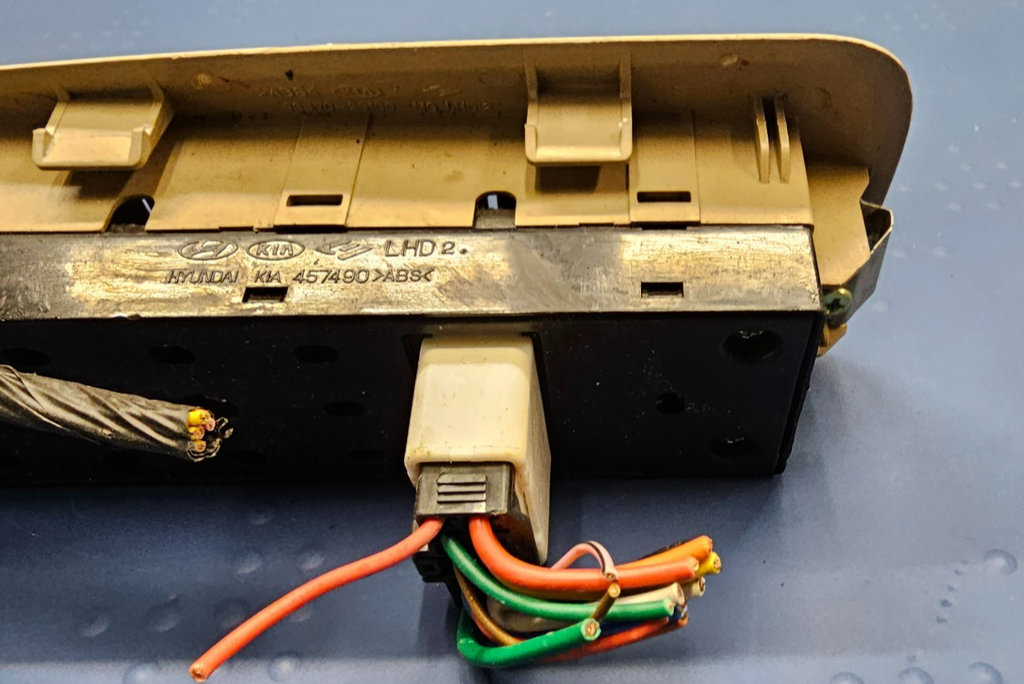 🔥06-10 KIA OPTIMA LEFT DRIVER MASTER POWER DOOR WINDOW SWITCH LOCK ASSEMBLY TAN