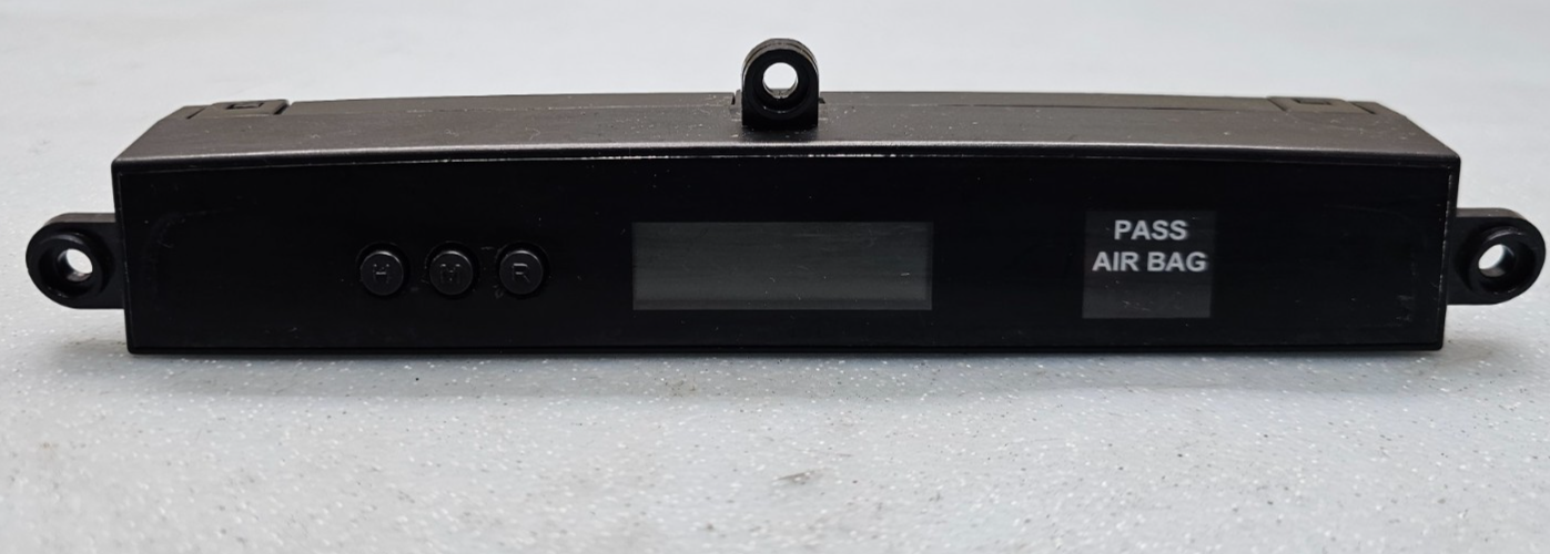 🔥09-12 Hyundai Santa Fe Dash Clock Display  Assembly Passenger Bag Black