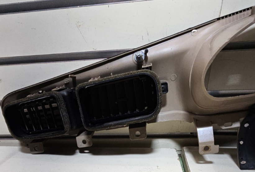 🔥04-07 Taurus Dash Instrument Cluster Speedometer Tachometer Bezel Panel Dk Tan