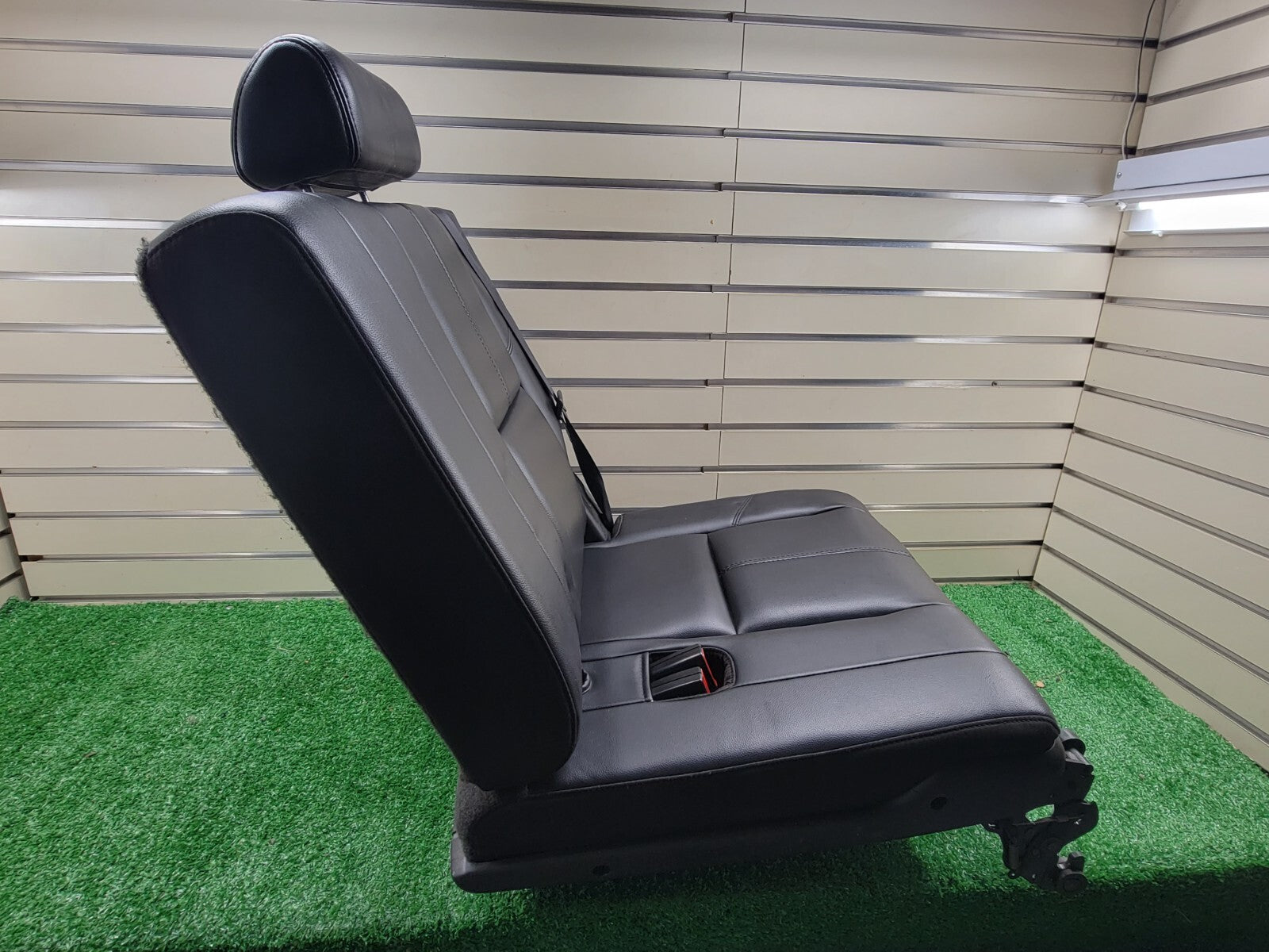 🔥07-14 Escalade Suburban Tahoe Yukon Third Row Seat Leather LEFT  BLACK
