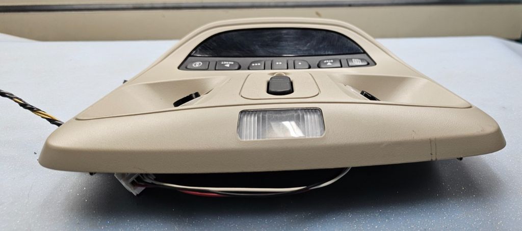 🔥07-09 Chrysler Aspen Dodge Durango Overhead Dome Light Lamp Console Tan OEM