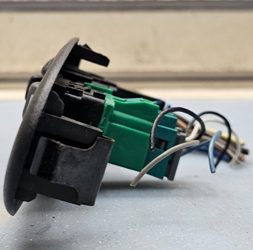 🔥99-05 Chevy Venture Right Passenger Power Window Switch Black Oem