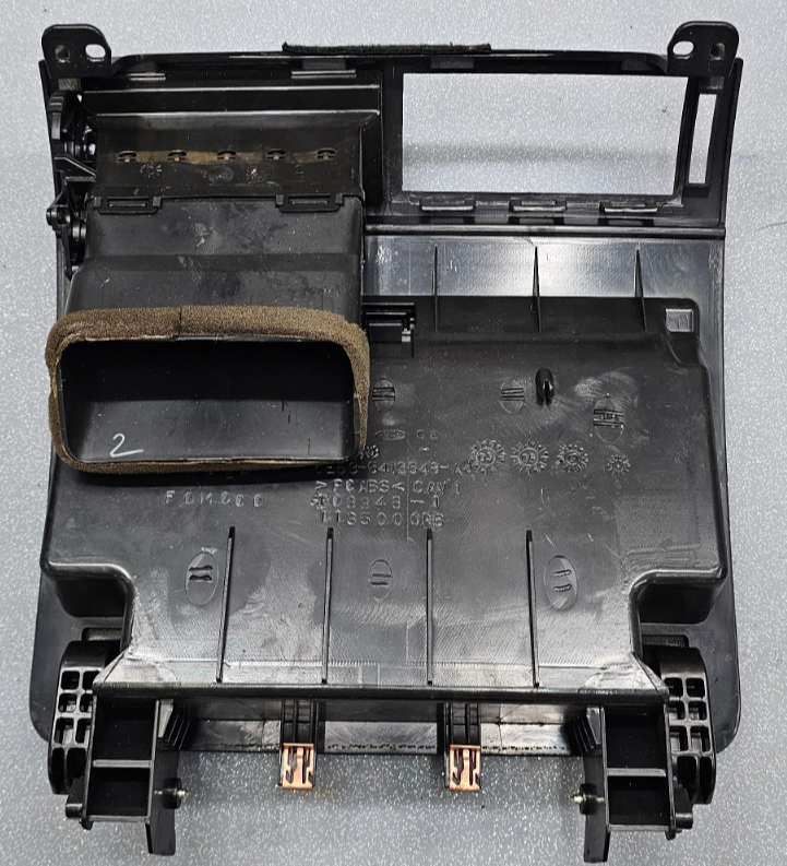 🔥06-09 Fusion Center Dash Storage Cubby Trim Panel Air Vent Assembly Black