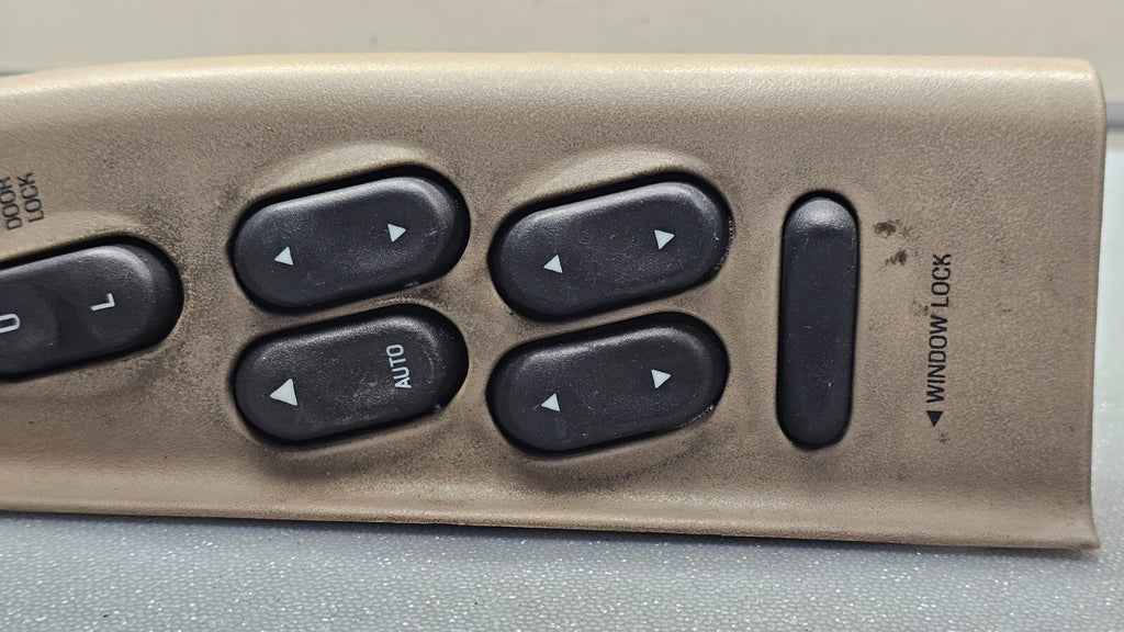 🔥98-02 Crown Victoria Grand Marquis Power Left Driver Master Window Switch Tan