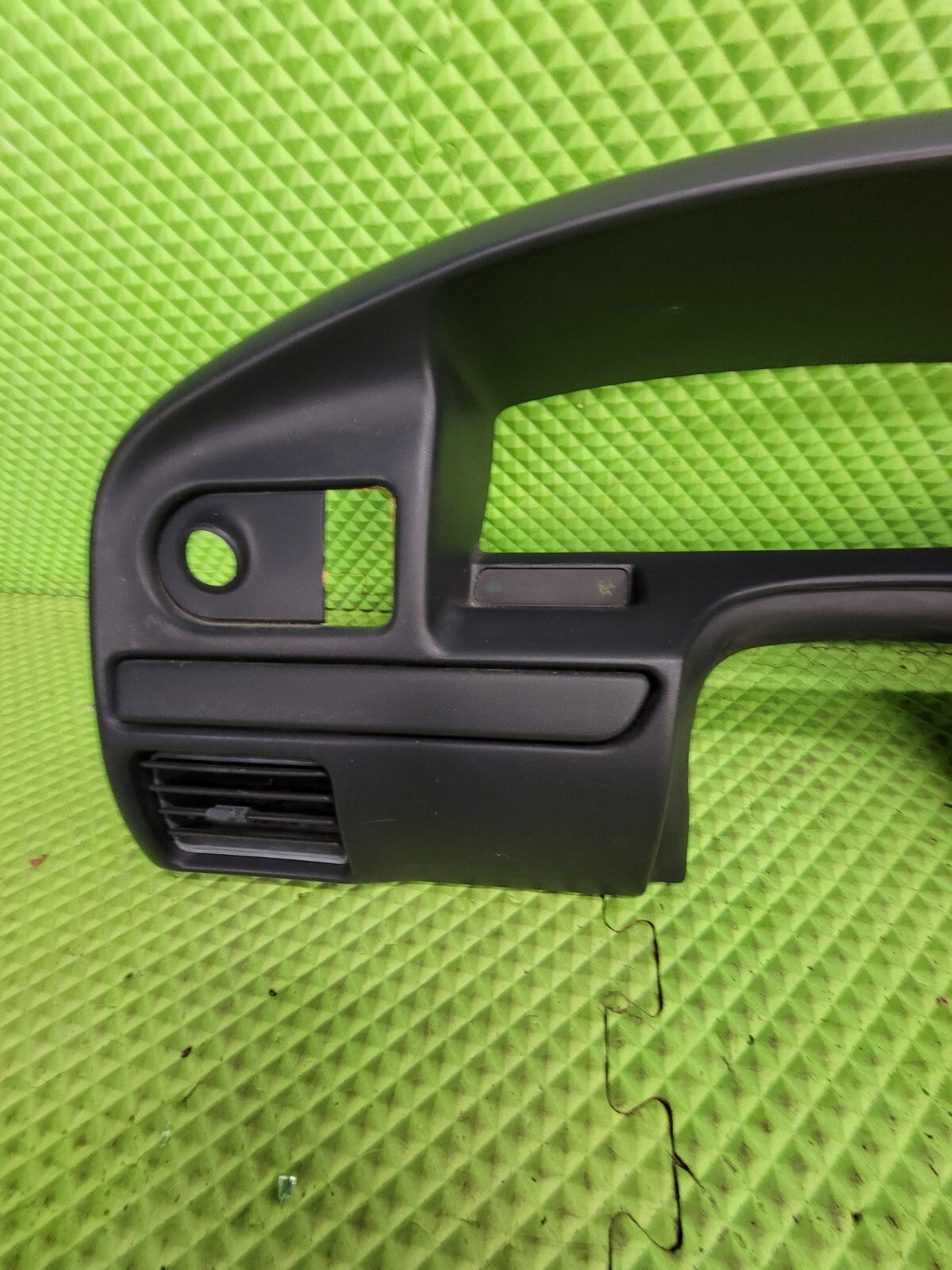 92-96 Ford F150 BRONCO Instrument Cluster Gauge Bezel Dash Trim Panel BLACK C12