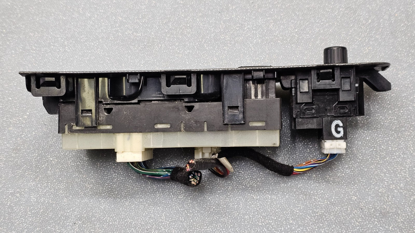 🔥07-12 ALTIMA LEFT DRIVER MASTER POWER WINDOW DOOR CONTROL SWITCH ASSEMBLY GRAY