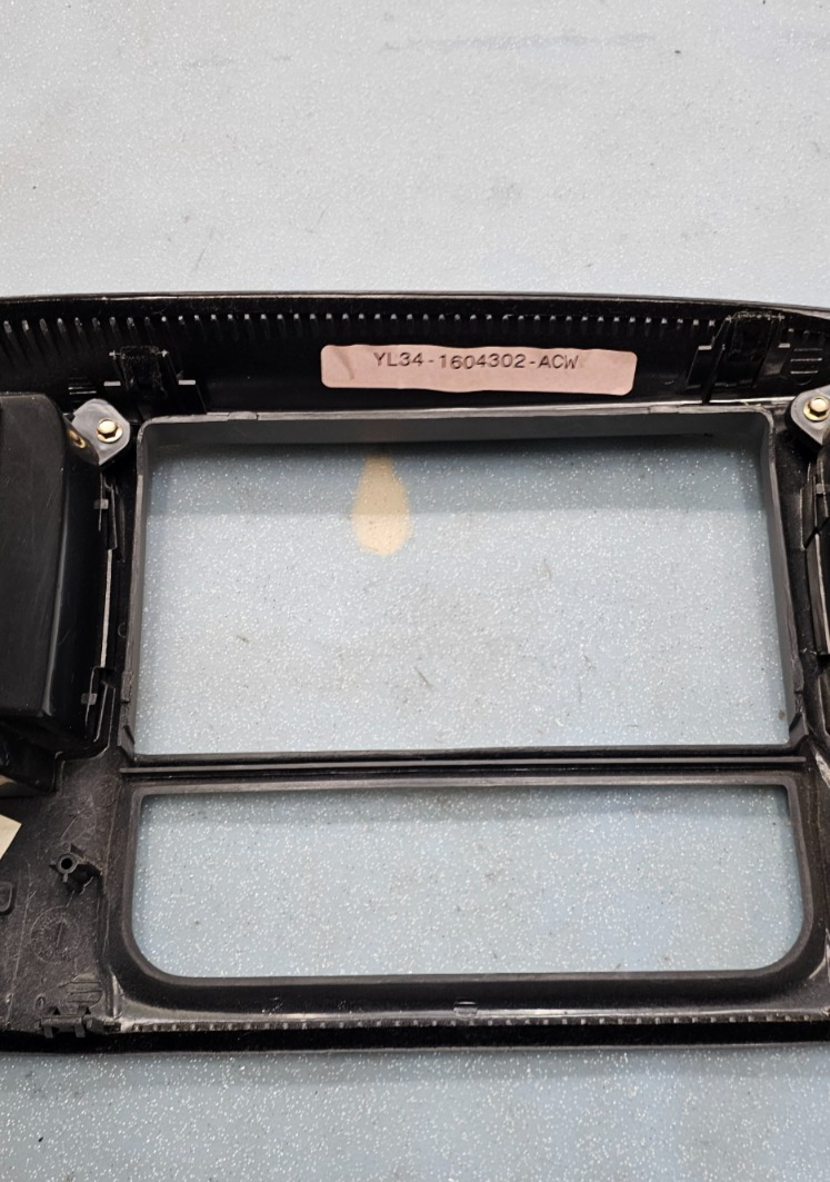 🔥97-03 Ford F-150 Dash Radio Stereo Climate BEZEL Trim Panel Line DK GRAY B1