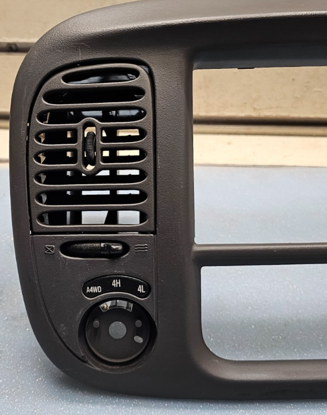 🔥97-03 FORD F150 Expedition Dash Climate Control Radio Bezel Panel Black OEM