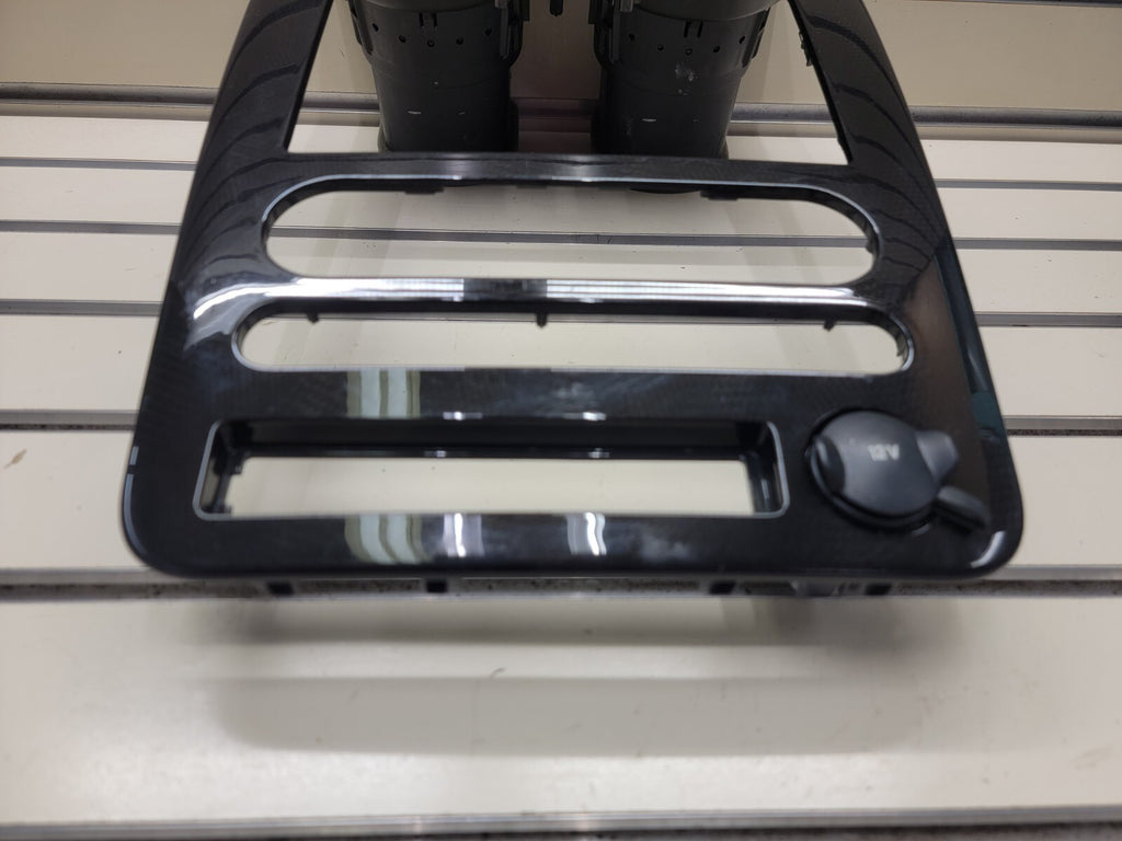 08-09 Ford Taurus X Center Dash Air Vents Radio Climate Control Trim Carbon VT64