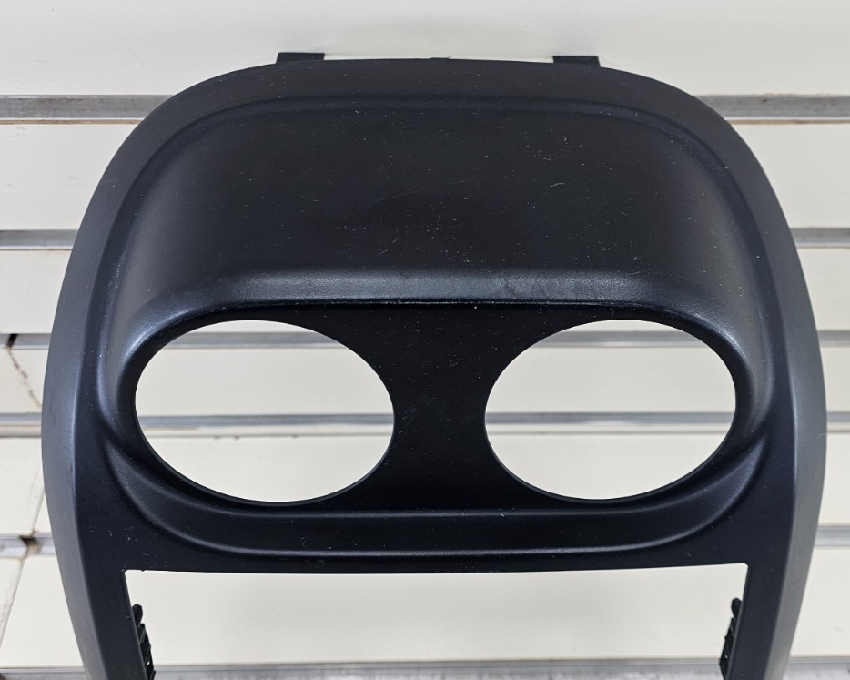 🔥10-16 Jeep Compass Patriot Center Dash Radio Climate Trim Bezel Panel BLACK