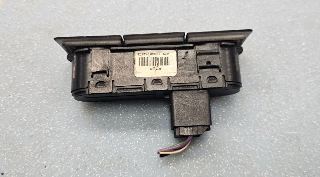 🔥08-12 Ford Focus Escape Info Setup Reset Dash Control Memory Switch Black OEM