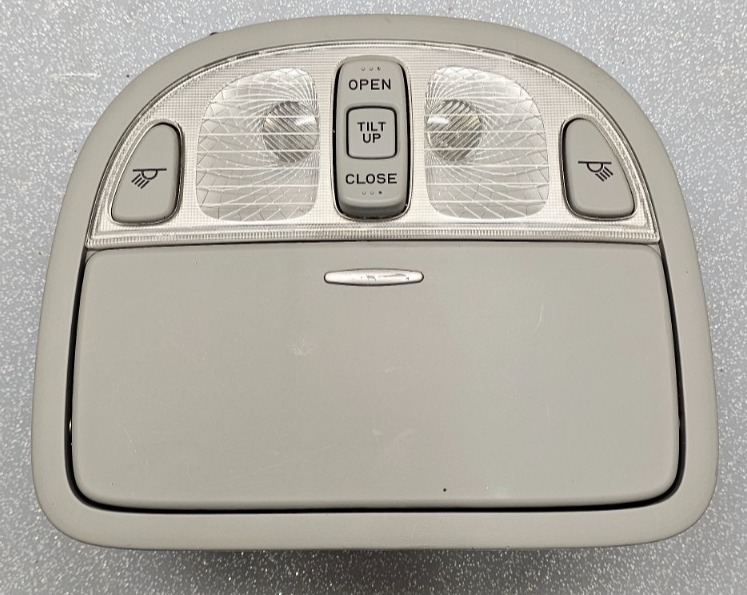 🔥07-12 HYUNDAI SANTA FE FRONT OVERHEAD CONSOLE DOME MAP LIGHT LAMP SUNROOF GRAY