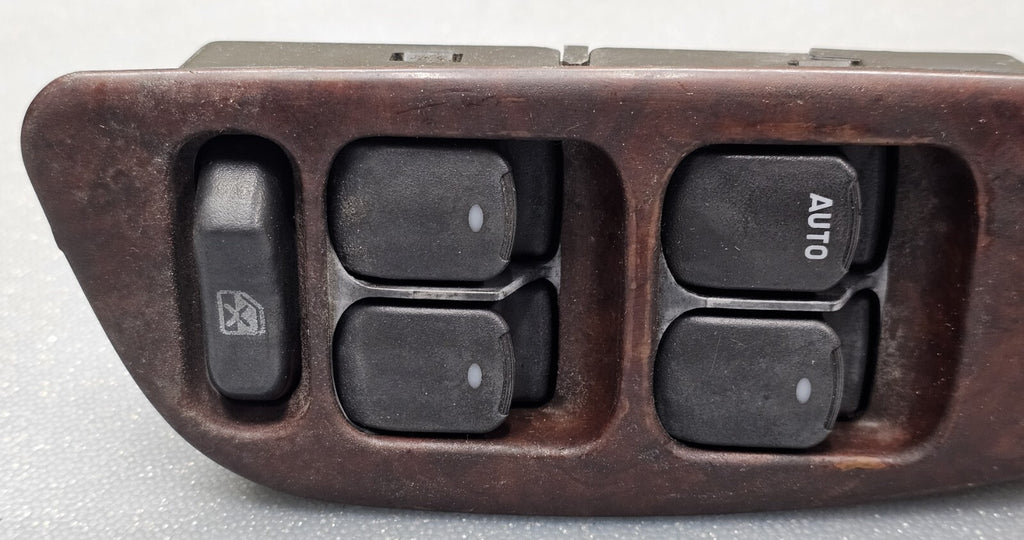🔥04-07 MALIBU LEFT DRIVER MASTER POWER WINDOW DOOR CONTROL SWITCH ASSEMBLY WOOD