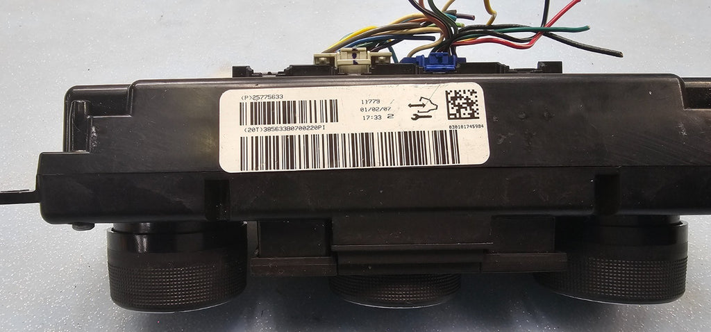 🔥07-09 CHEVY EQUINOX DASH CENTER AC HEATER CLIMATE TEMPERATURE CONTROL UNIT OEM