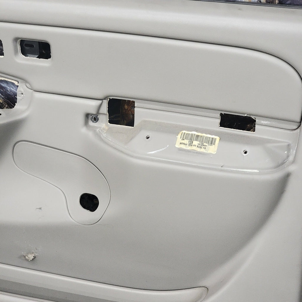🔥03-06 Silverado SIERRA Door Panel Front RIGHT Passenger/No Arm LIGHTGRAY D5