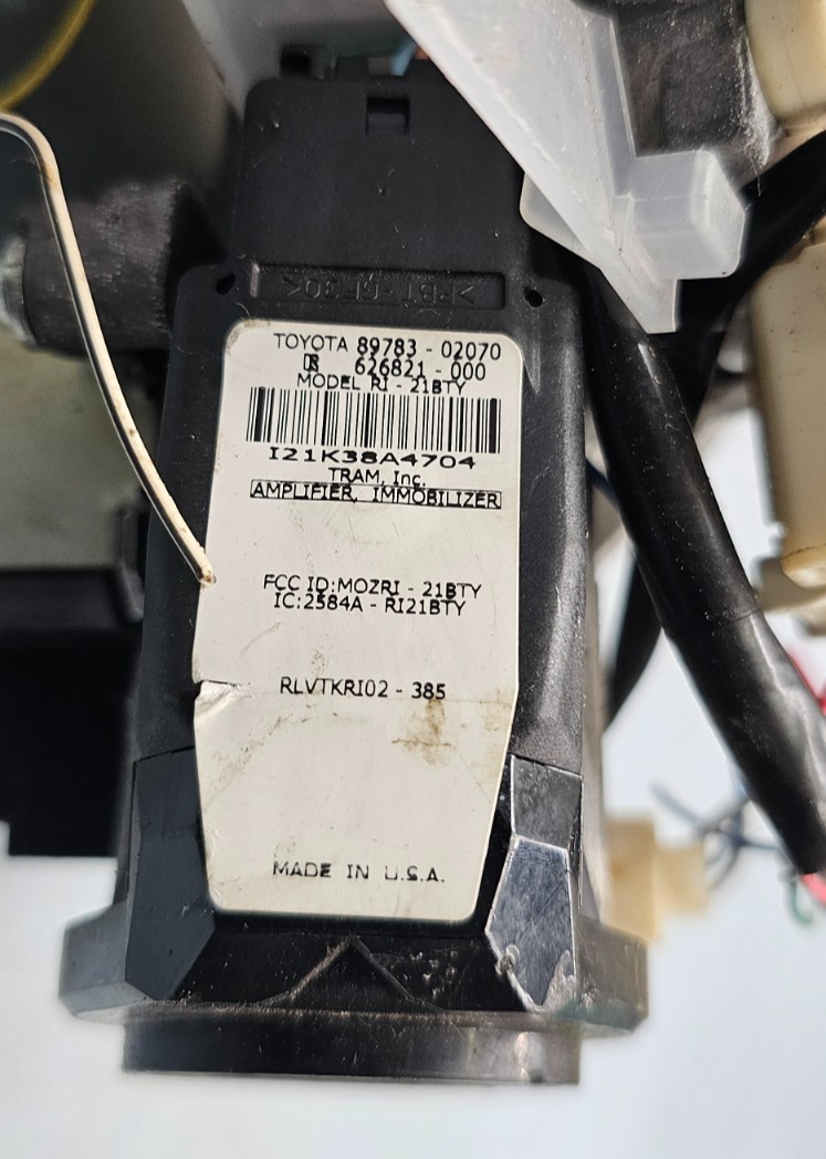 🔥09-11 Toyota Sienna Matrix Steering Column Assembly W/ Ignition Lock OEM