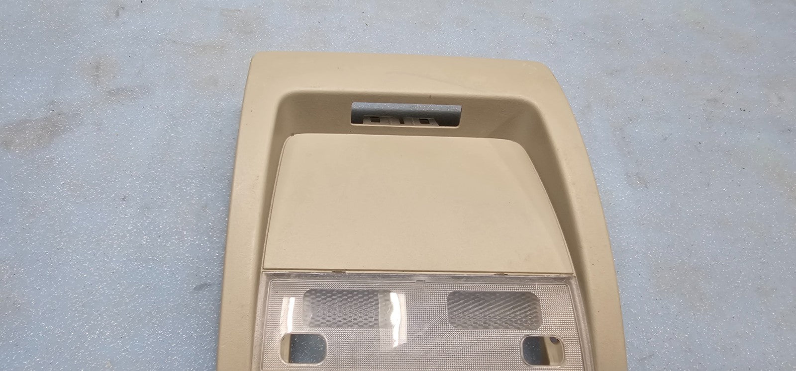 🔥07-13 Chevy Silverado Sierra Overhead Console Map Dome Light Roof Storage TAN