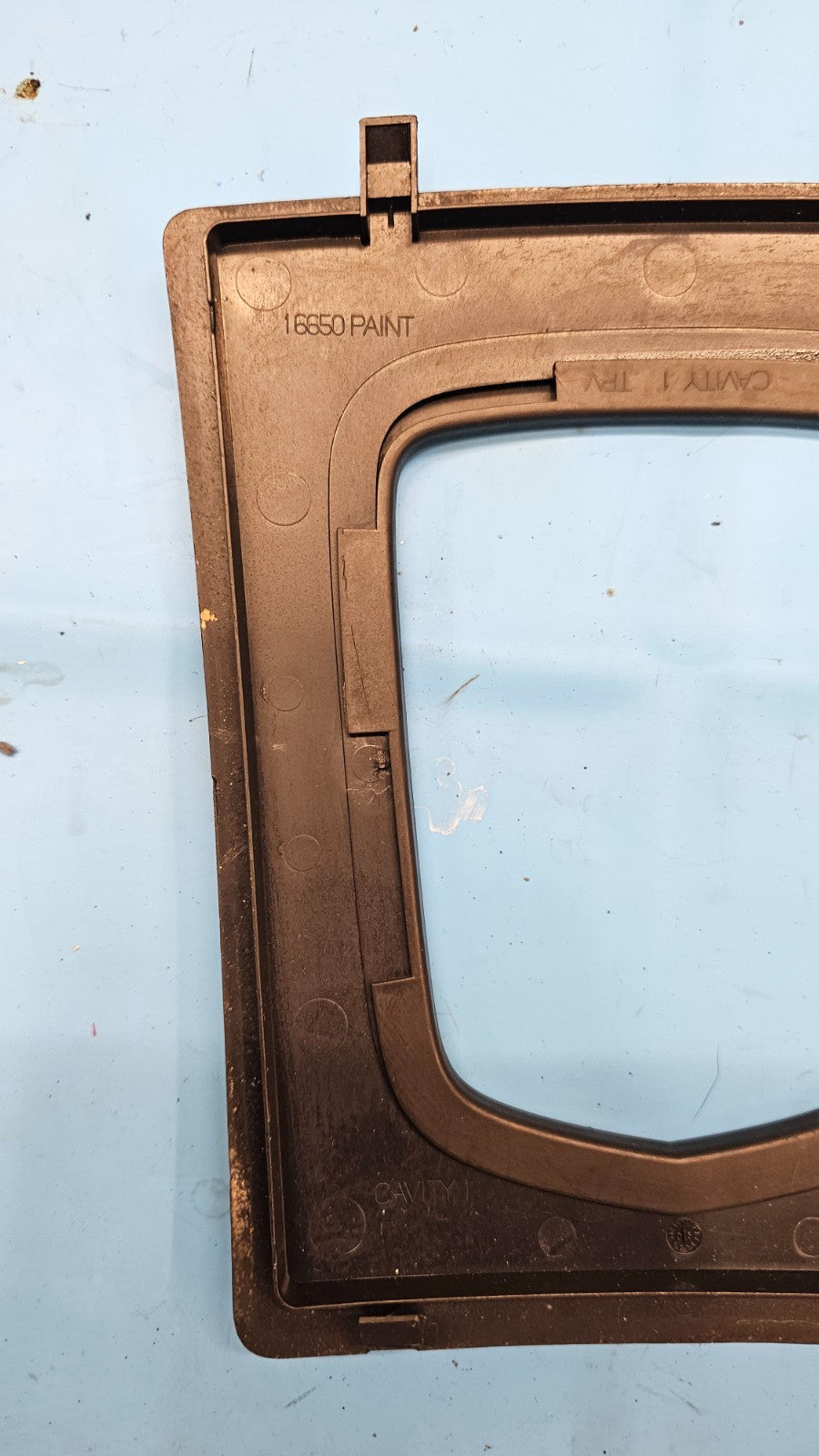🔥03-07 Cadillac CTS Front Center Gear Shifter Trim Bezel Black OEM