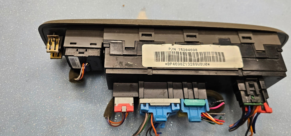 🔥02-05 GMC ENVOY Window Door Switch Front LEFT Master Driver Assembly BLACK OEM