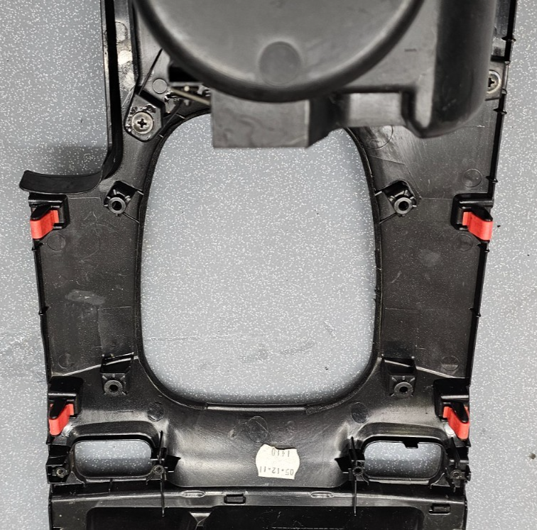 🔥08-12 Honda Accord Center Console Shifter Bezel Trim Panel Assembly Black OEM