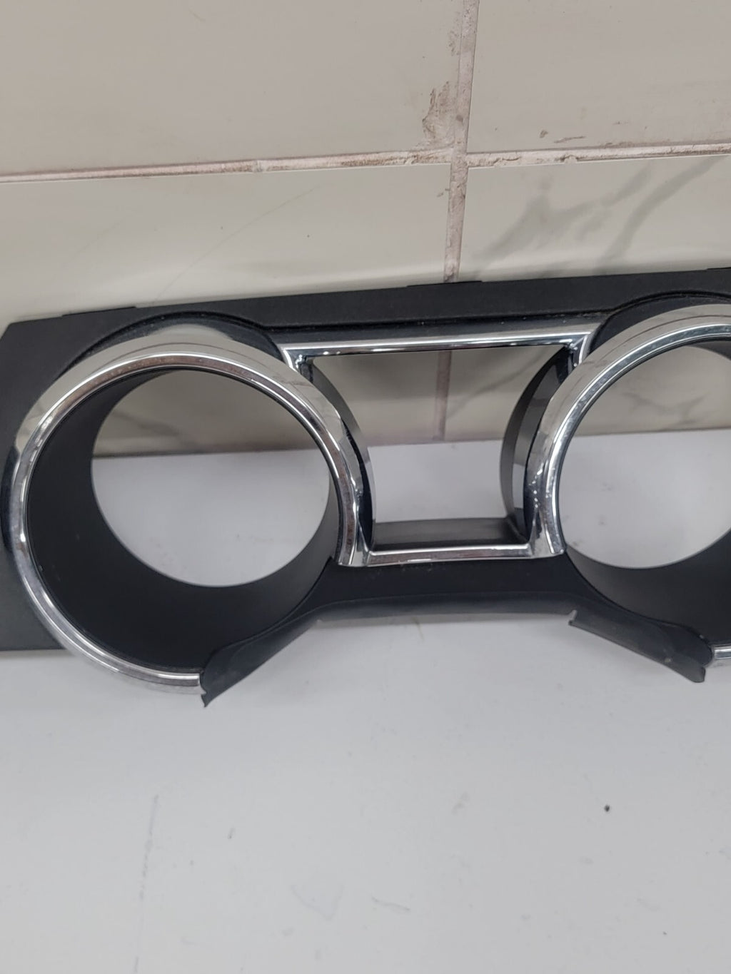 🔥05-09 Ford MUSTANG Dash CLUSTER Bezel Gauge Speedo Trim CHROME/BLACK C32
