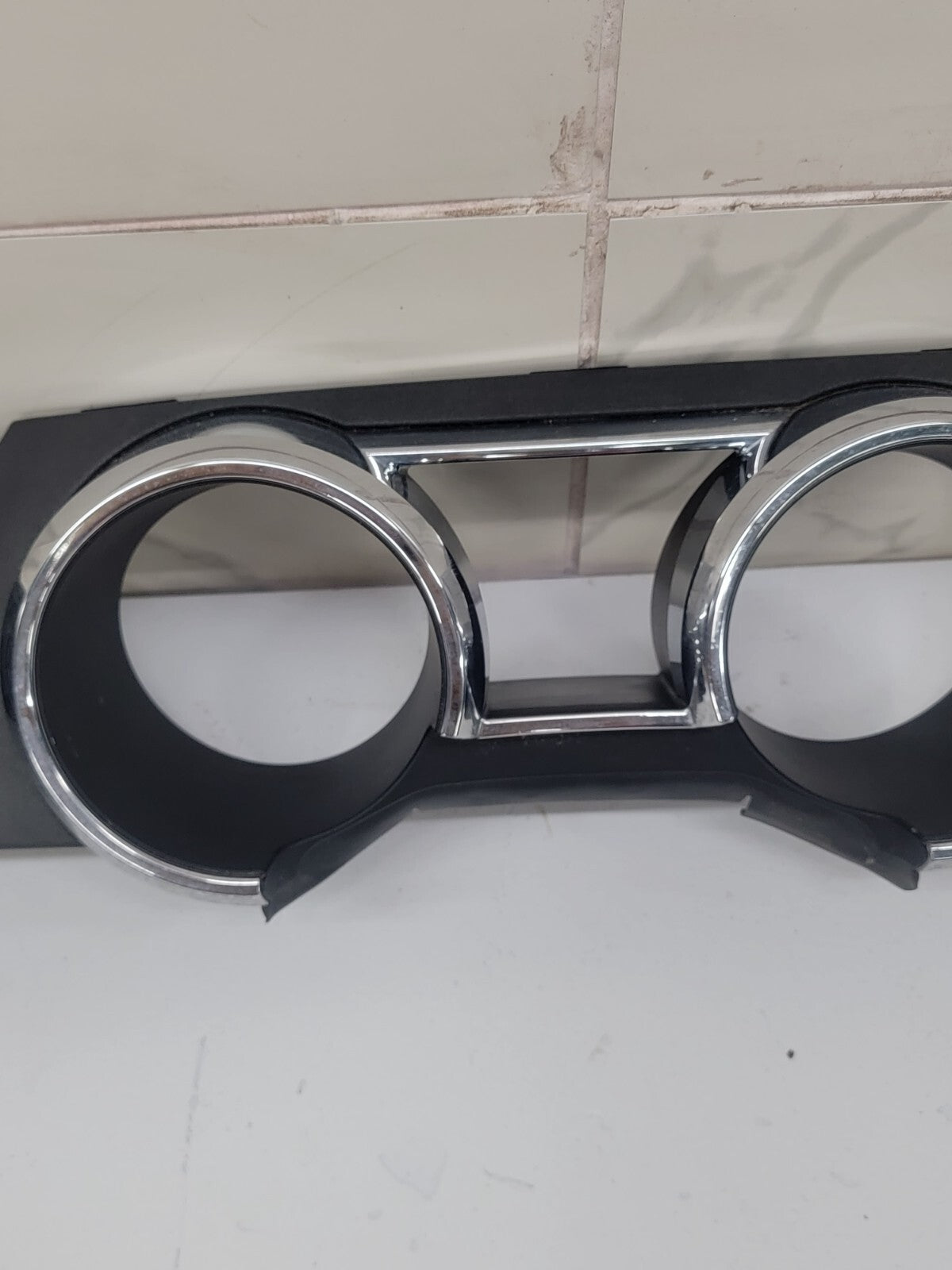 🔥05-09 Ford MUSTANG Dash CLUSTER Bezel Gauge Speedo Trim CHROME/BLACK C32