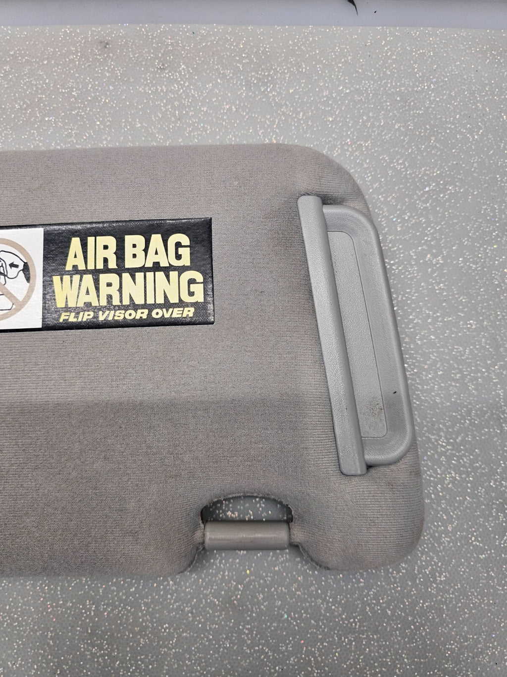 🔥2006-2010 Hyundai Sonata Sun Visor Driver Left Side Cloth Gray