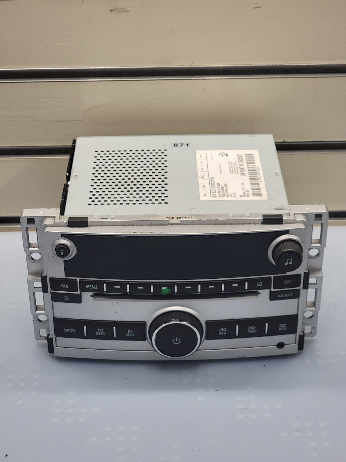 🔥2009-2012 Chevrolet Malibu Am Fm Cd Player Radio Receiver KGA73 SILVER