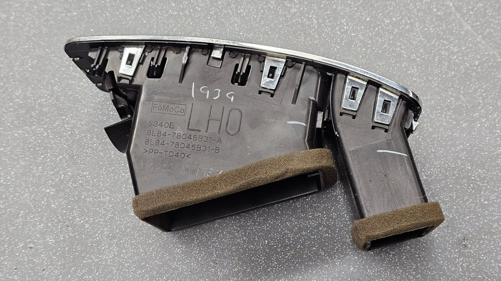 🔥08-12 Ford Escape Dash Left Driver Master AC A/C Air Vent Heater Panel Black
