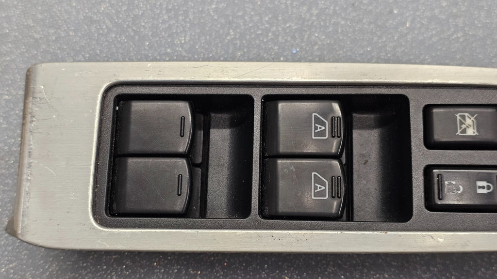 🔥09-14 MURANO LEFT DRIVER MASTER LOCK ELECTRIC WINDOW MIRROR SWITCH SILVER OEM