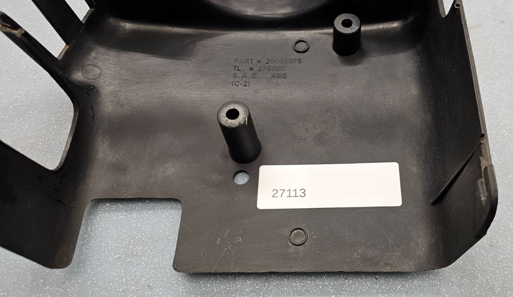 95-03 Escalade Astro Blazer Steering Column Lower Trim Cover Shroud UPPER BLACK