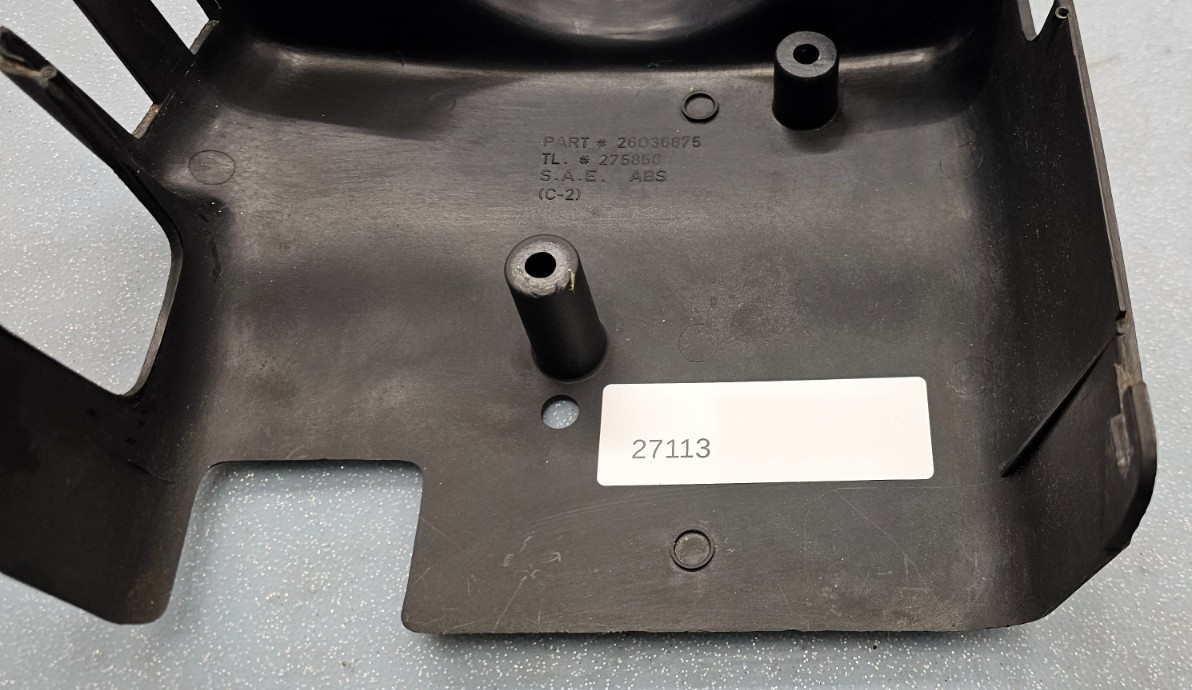 95-03 Escalade Astro Blazer Steering Column Lower Trim Cover Shroud UPPER BLACK