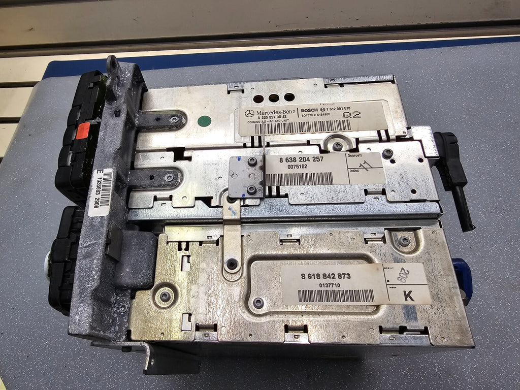🔥00-02 Mercedes W215 CL55 AMG Command Comand Head Unit Radio Navigation OEM