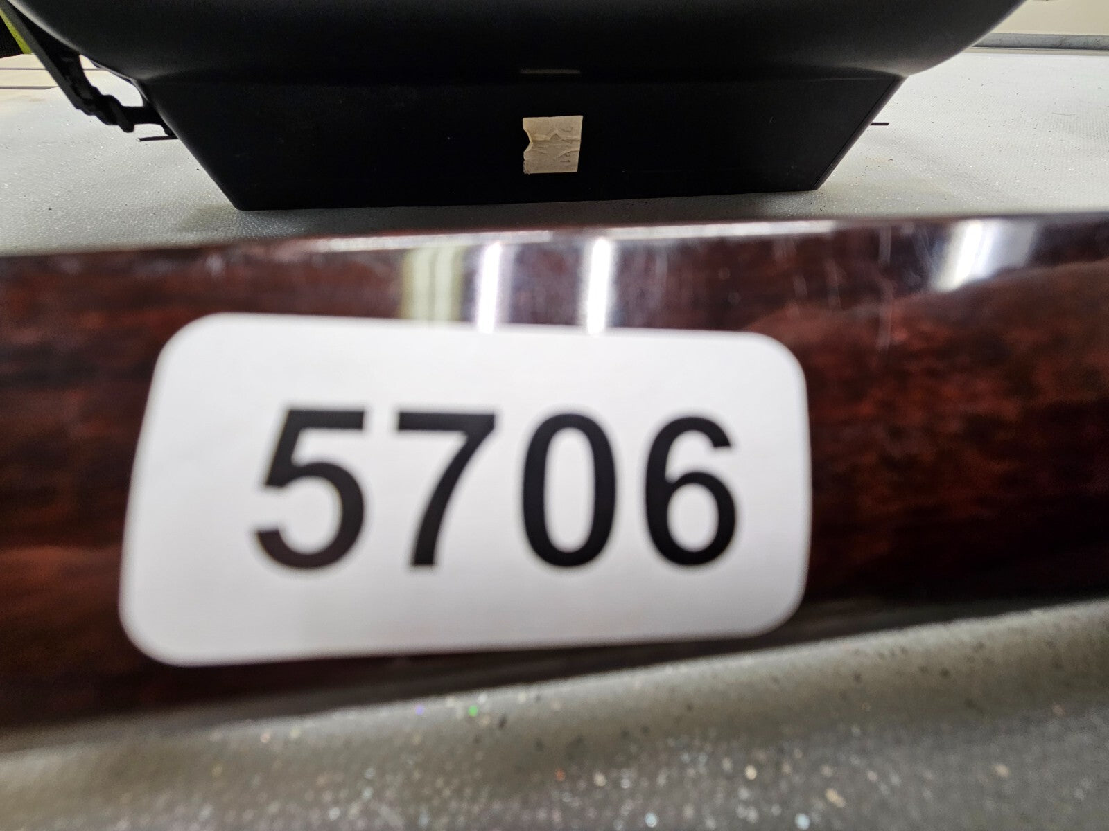 🔥02-05 FORD EXPLORER RADIO AUDIO CLIMATE TEMPERATURE CONTROL BEZEL TRIM WOOD