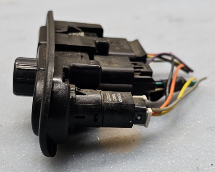 05-10 PONTIAC G6 Left Brake Pedal Height Adjustment Fog Light Dash Dimmer Switch