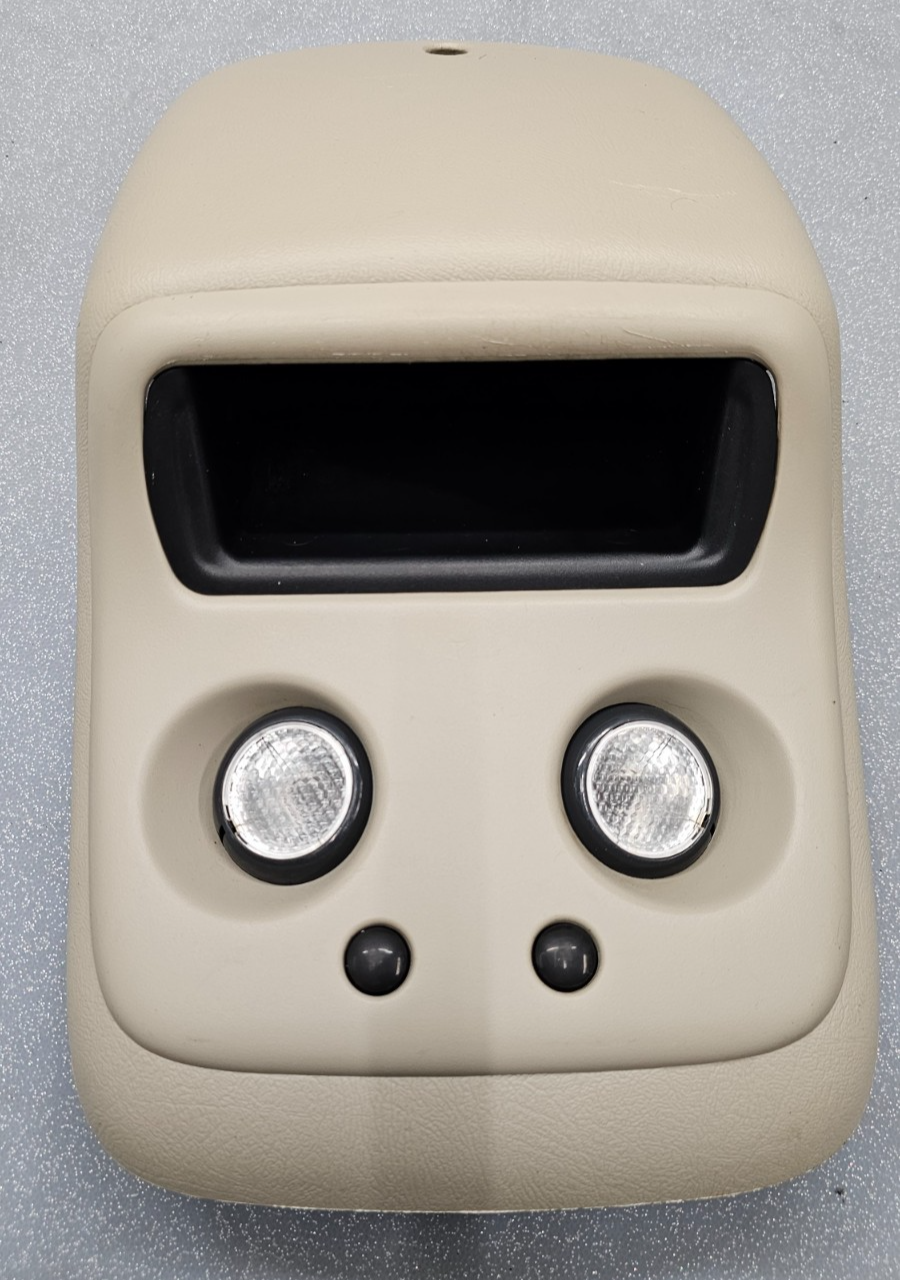 🔥99-06 SIERRA SILVERADO Overhead Roof Console Dome Map Lights Storage Tan