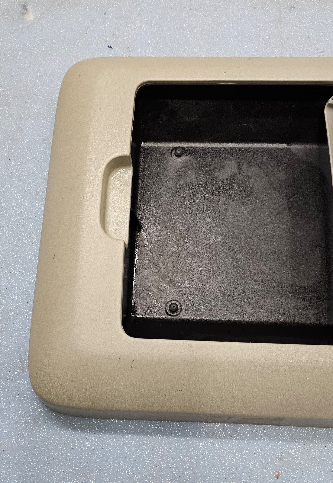 🔥04-08Ford F-150 Overhead Console DOME Map Light Roof🔴Storage Assembly GRAY 09