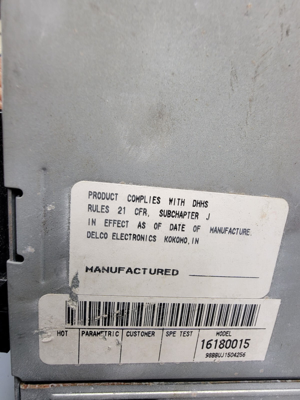 🔥95-02 GMC Safari Chevy Truck CK Silverado Delco Single CD SLAVE Player OEM
