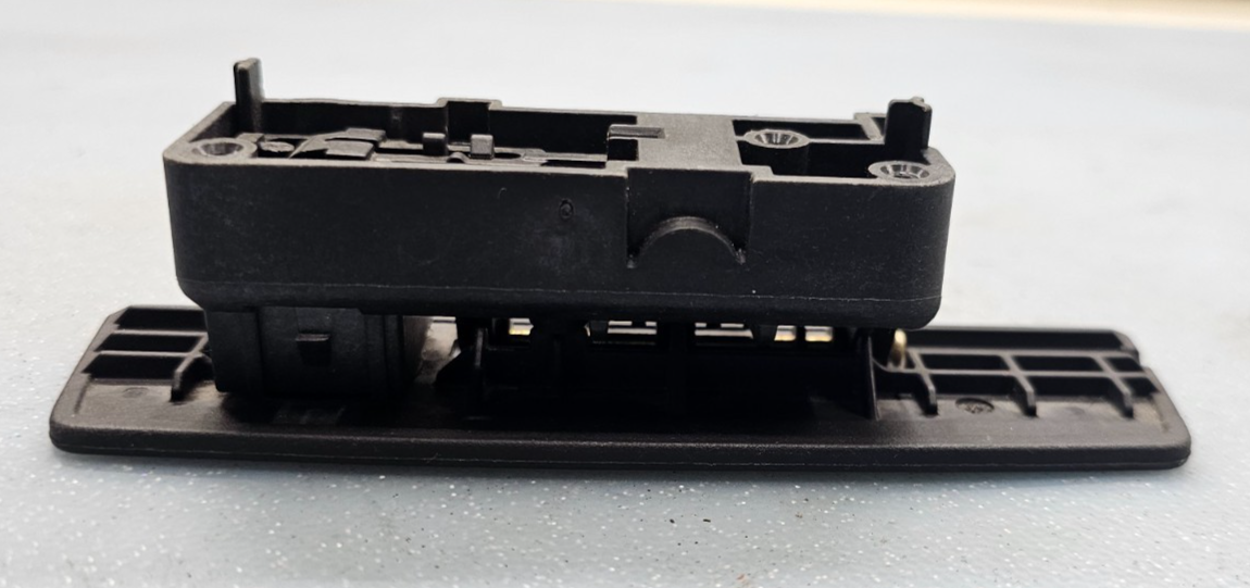 🔥07-10 Jeep Wrangler Mopar Glove Box Latch Compartment Door Handle BLACK OEM