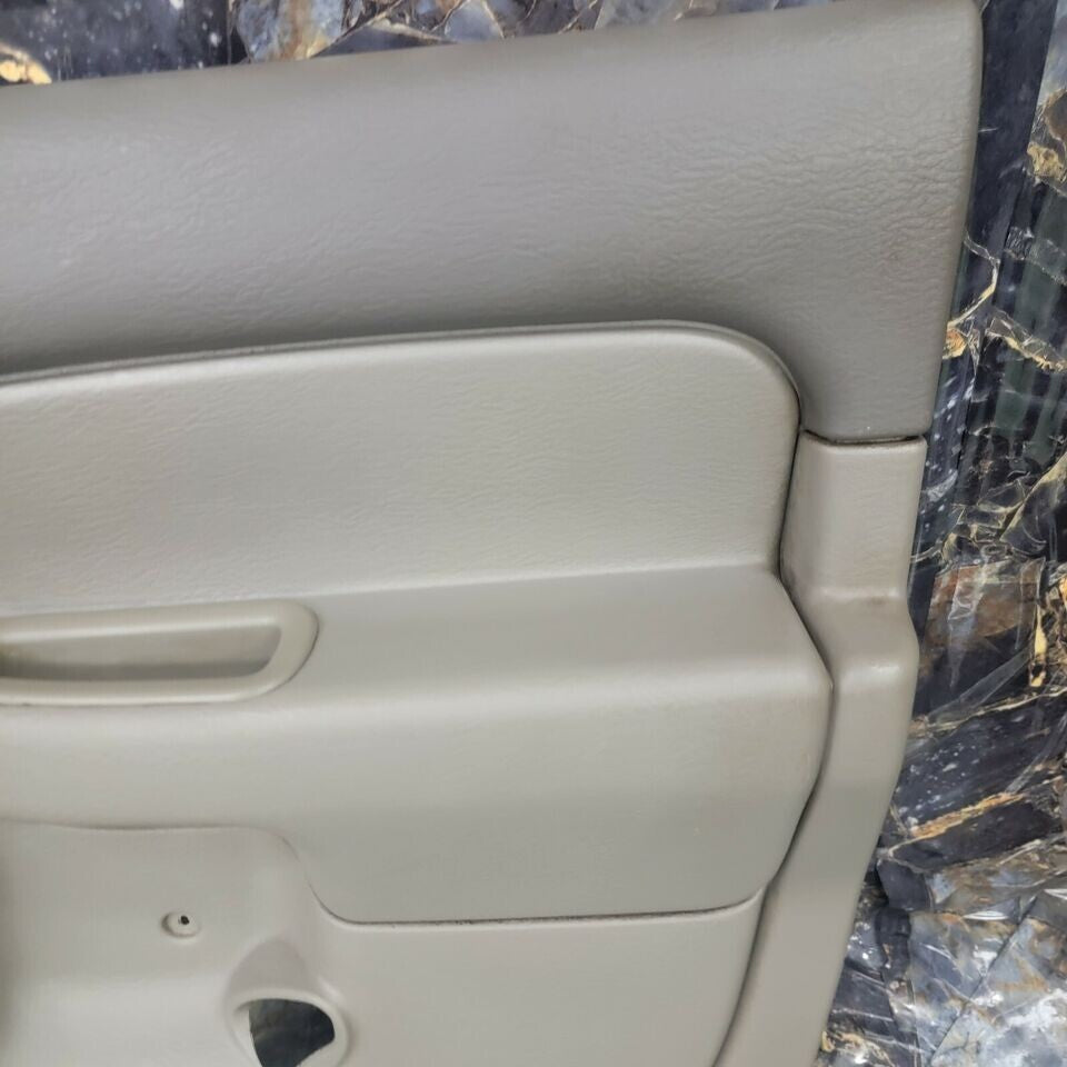 02-05 Dodge RAM Interior DOOR Panel Passenger Rear RIGHT manual GRAY v1 G22/DR