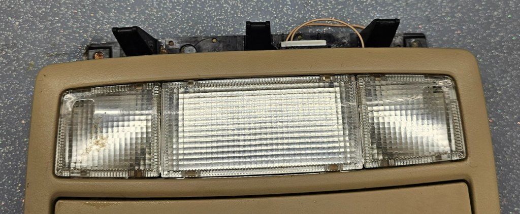 🔥07-11 Toyota Camry Overhead Console Dome Map Light Lamp Storage Assembly TAN